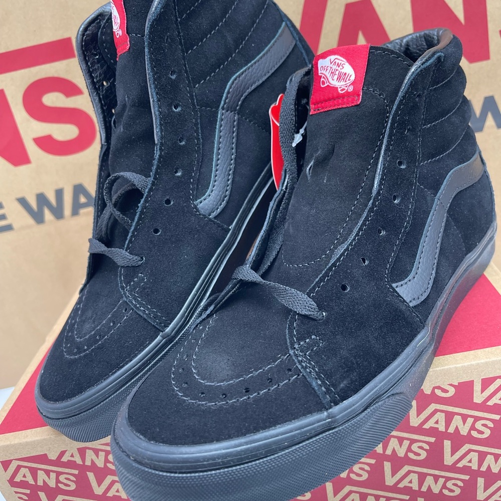 Vans Men’s SK8-Hi Suede VN000DSIBKA Hi Top Sneakers - Picture 9 of 16